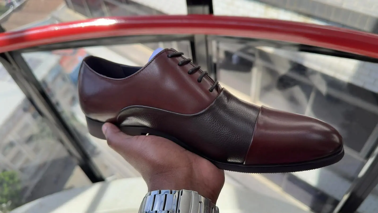 Billionaire Cap Toe Oxford alternate view