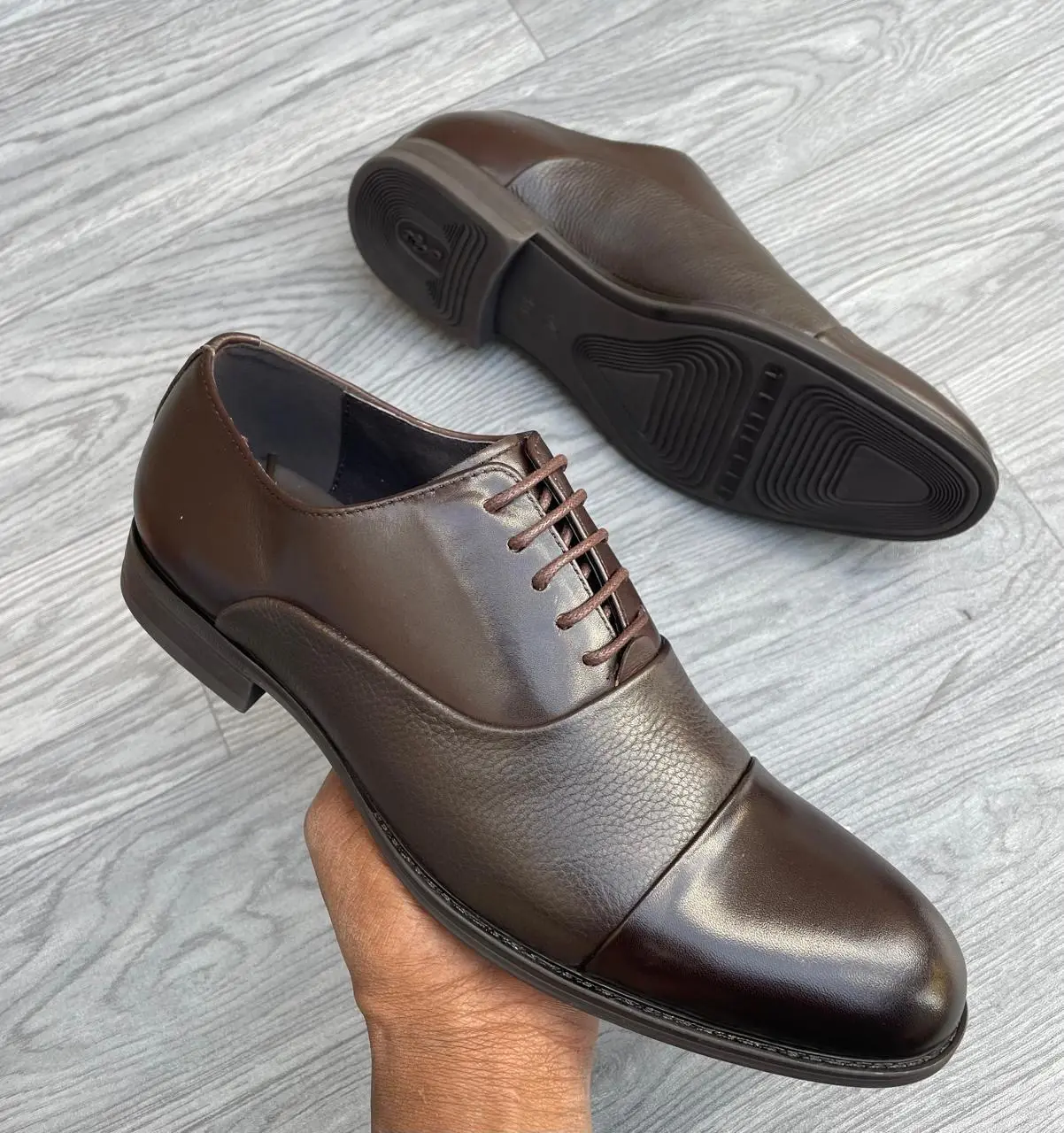 Marcco Cardini Brown Cap Toe Oxford