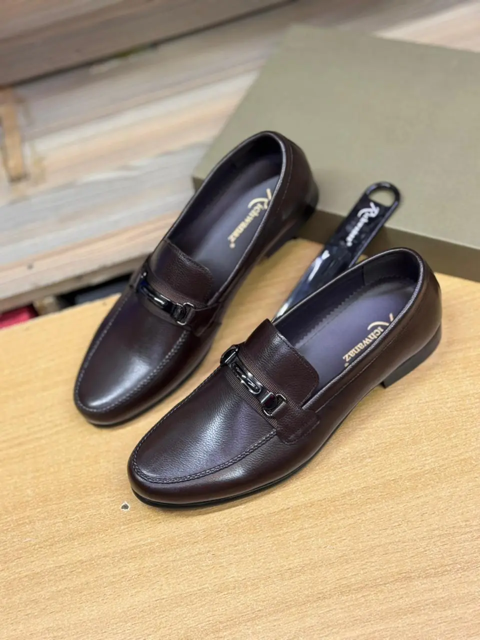 Richwanaz Premium Leather Loafer alternate view