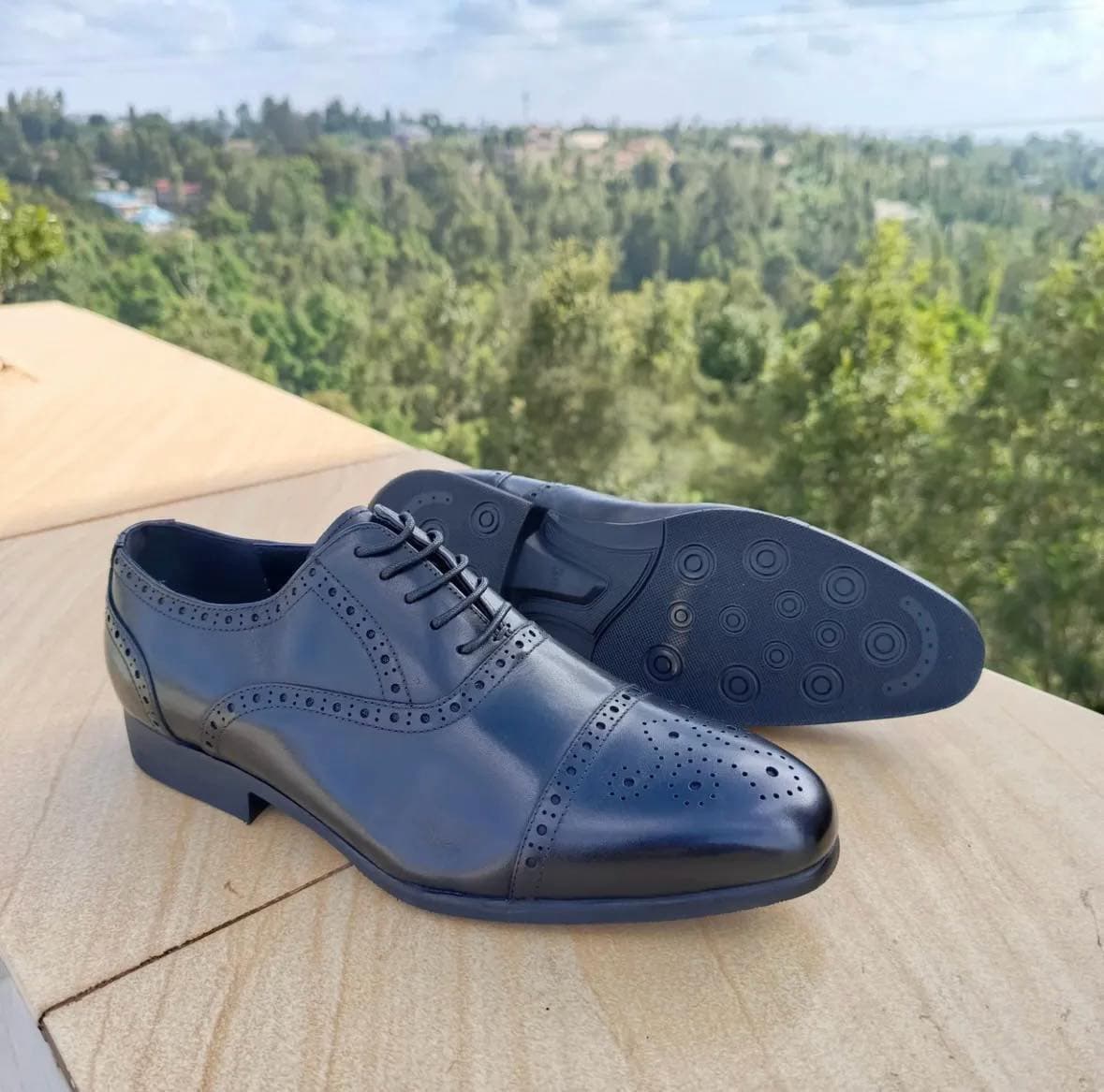 Brown Leather Oxford Brogues alternate view
