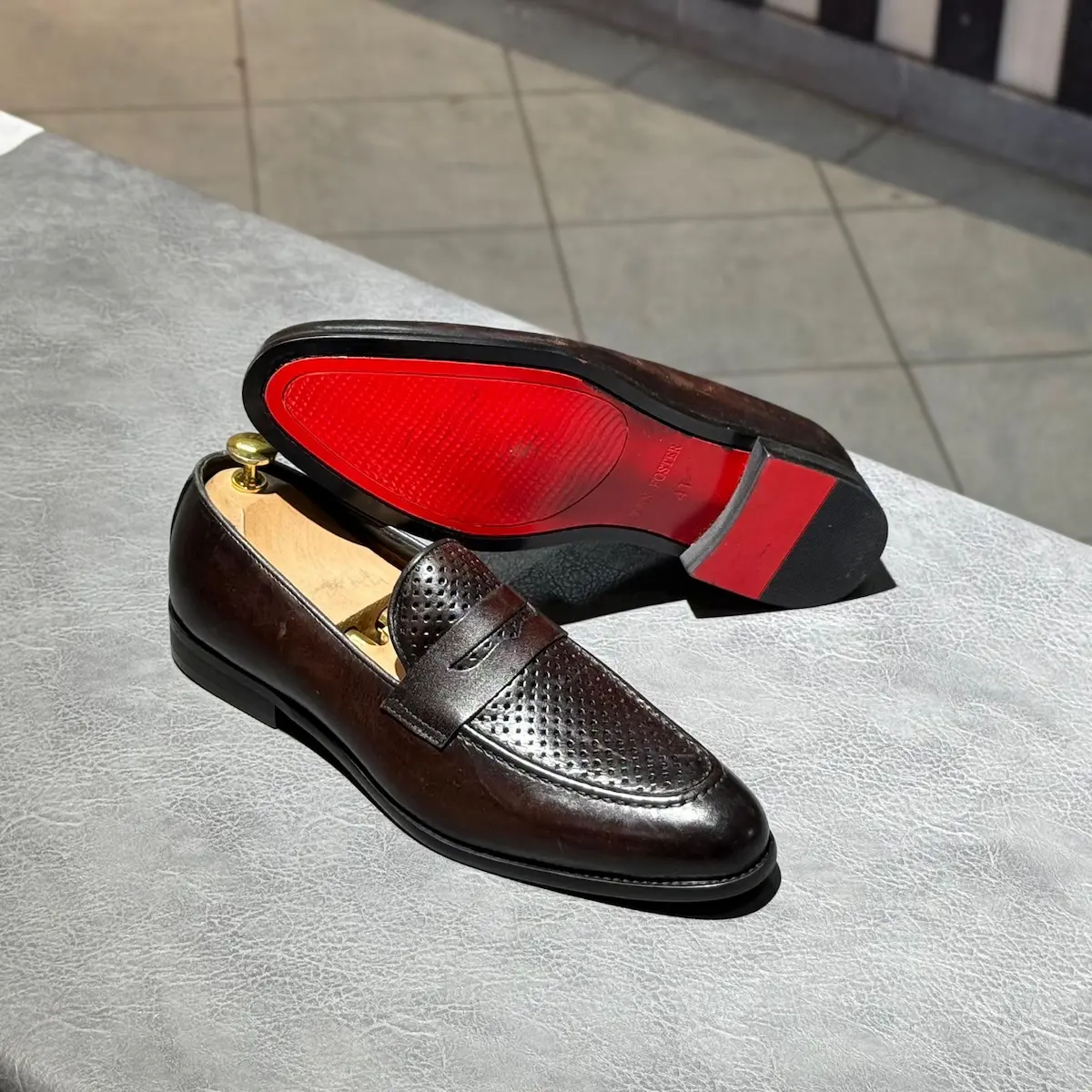 Executive Black Penny Loafers