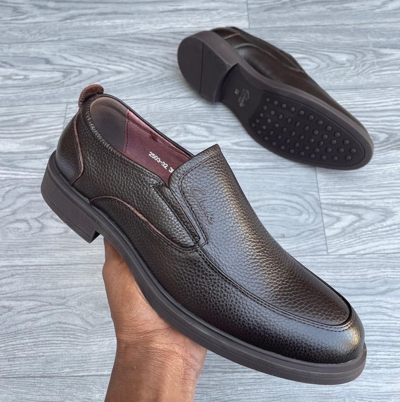 Clarks Comfort Slip-On Loafers – Brown alternate view